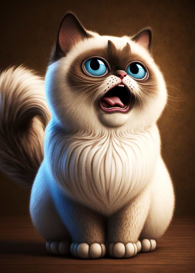 Laughing Cat