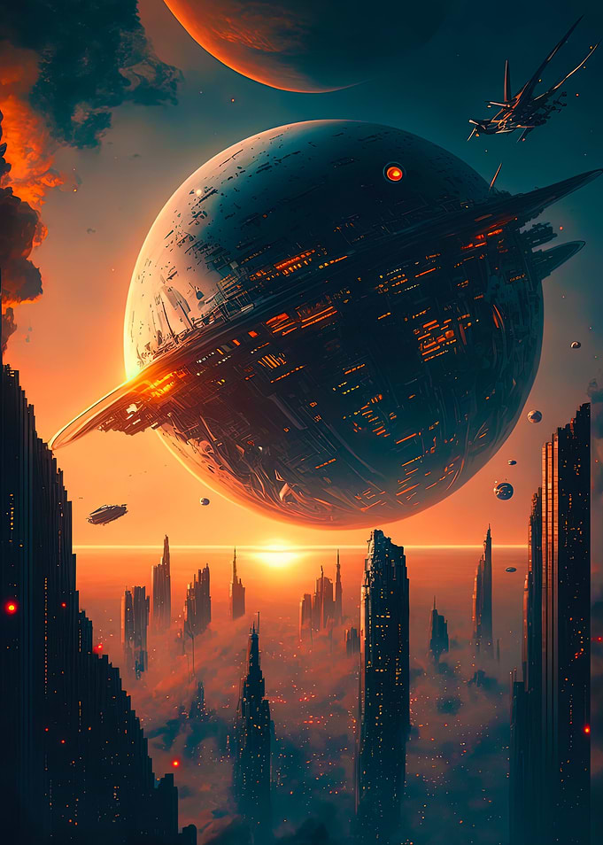 Alien Planet Skyline
