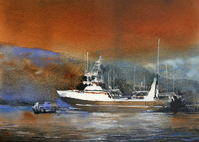 Fishing boat Iceland