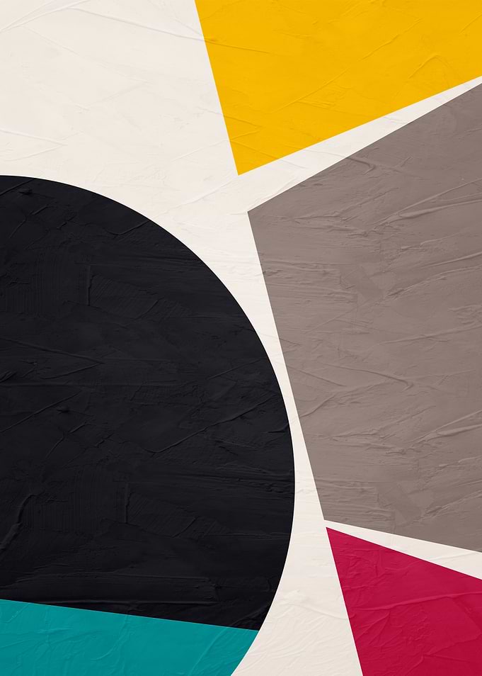 GEOMETRIC ABSTRACT 444A