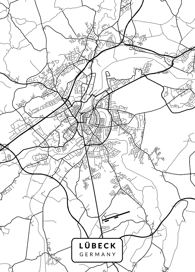lubeck City Map