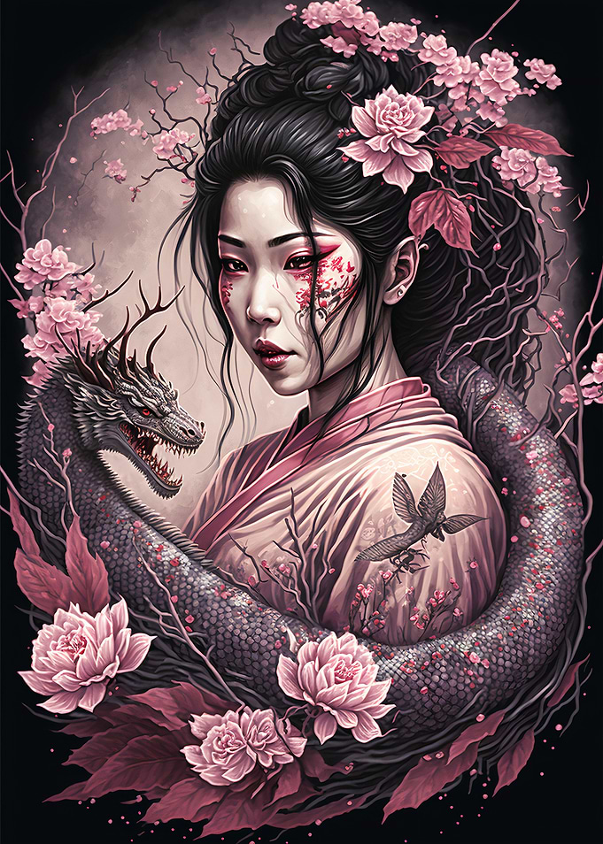 Geisha Dragon