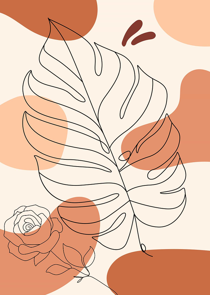Brown Nature Boho Art