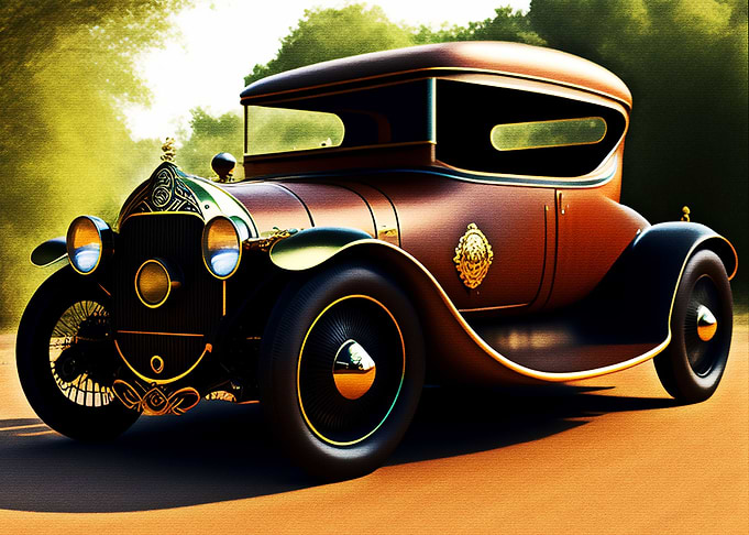 Vintage Car 90 S