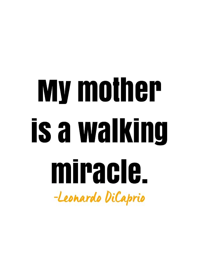 Leonardo DiCaprio quotes