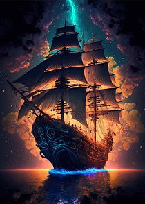 Ocean ship