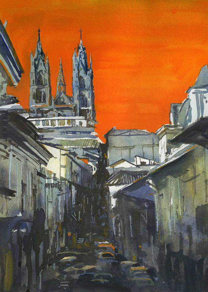 Cathedral Quito Ecuador