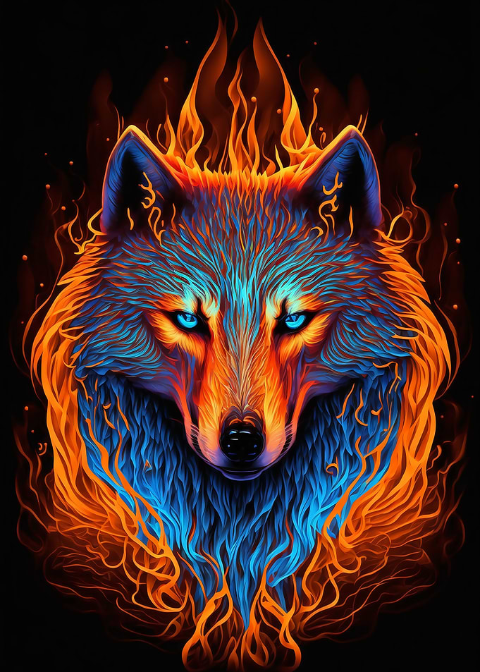 Wolf Fire Water