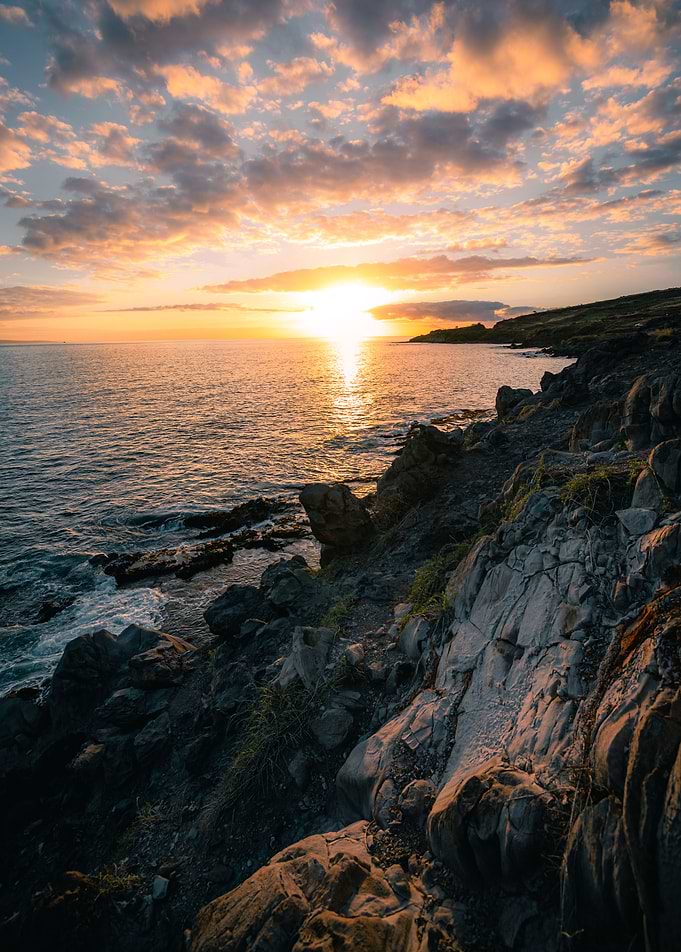 Sunset by the Sea