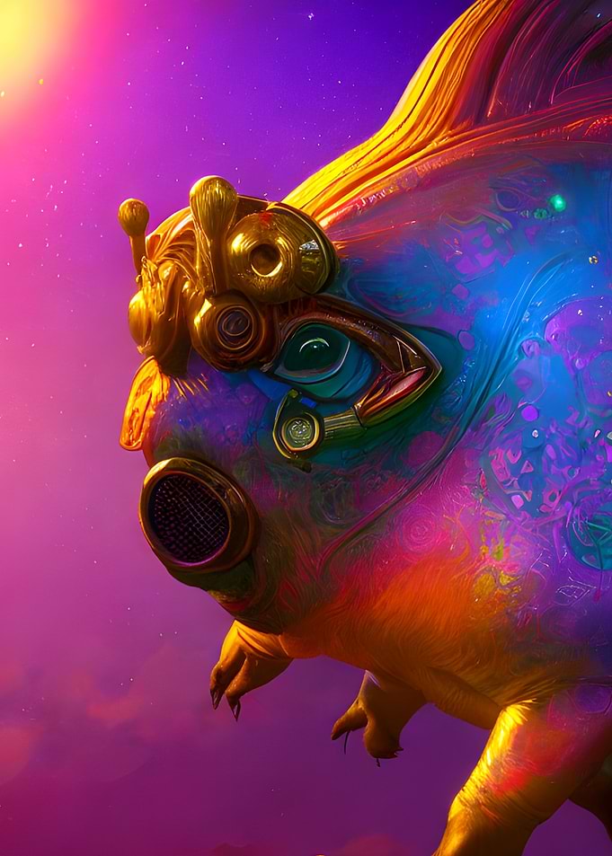 Cosmic Piglet