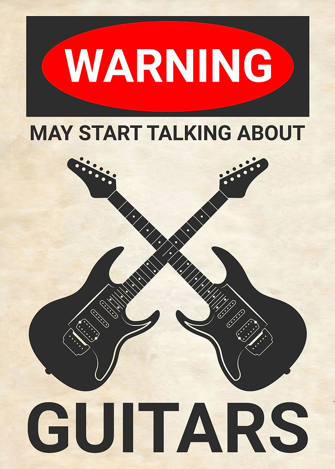 WARNING TALKING 2 GUITARS