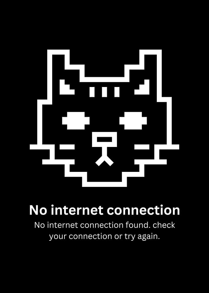No Internet Connection