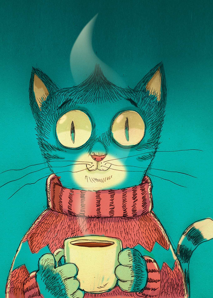 Portrait of a cat