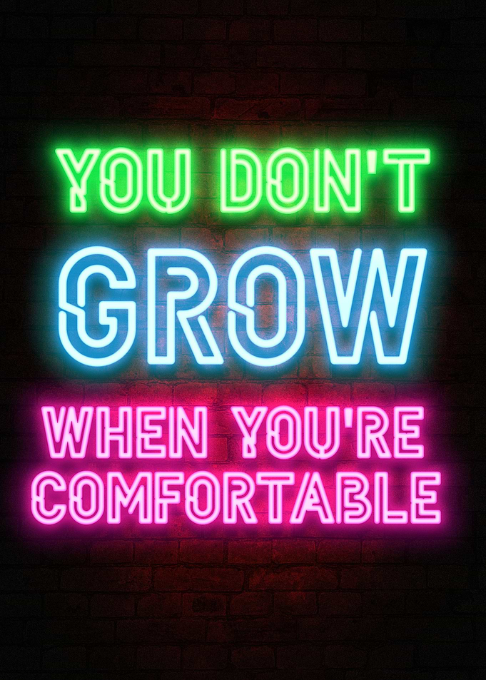 you dont grow