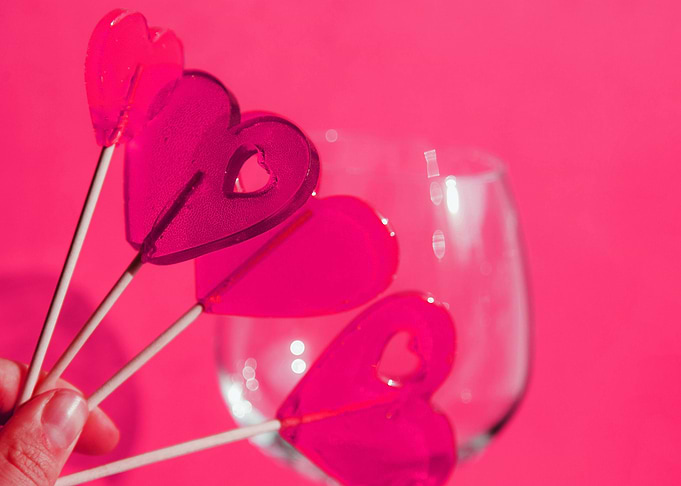 HEART LOLLIPOP CANDY