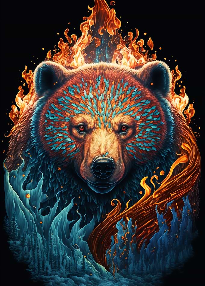 Bear Fire Water