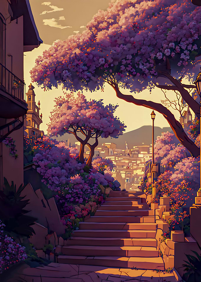 Spainish stairs