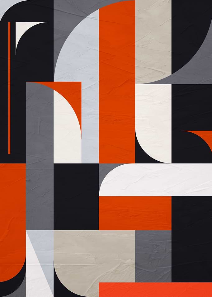 GEOMETRIC ABSTRACT 162A