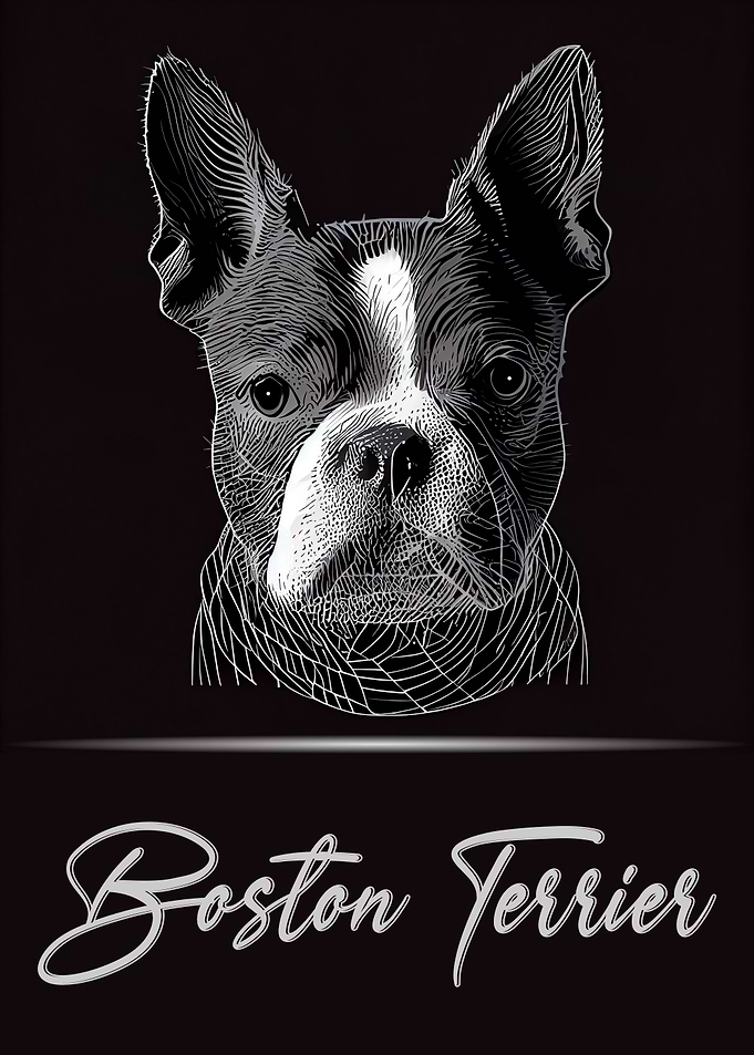 Boston Terrier Portrait