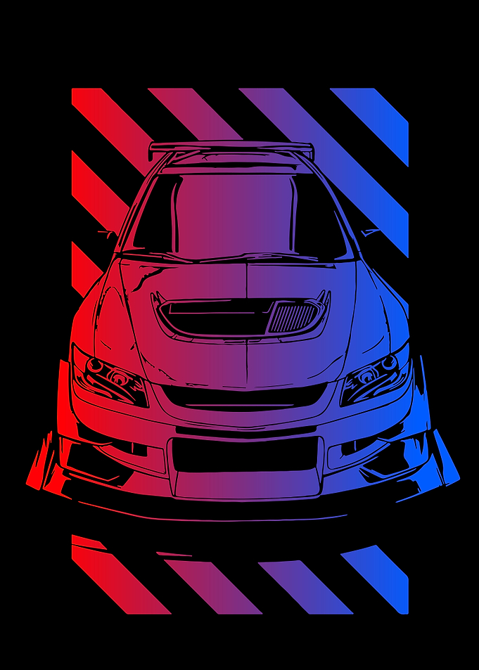 Retro Racing Car