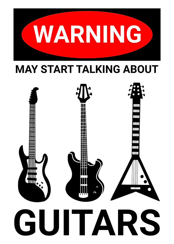 WARNING TALKING 3 GUITARS
