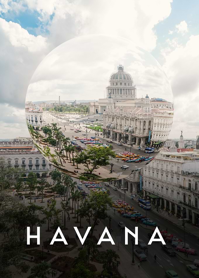 Havana Cuba Abstract