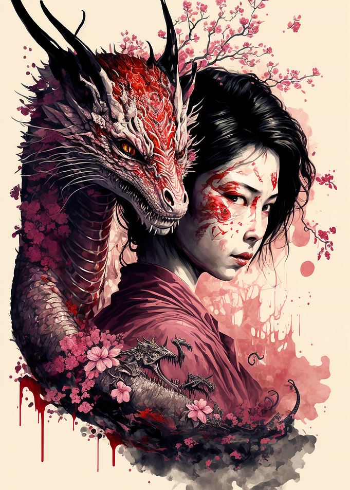 Geisha Dragon