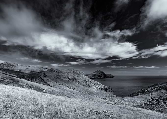 Landscapes of Madeira, B&W