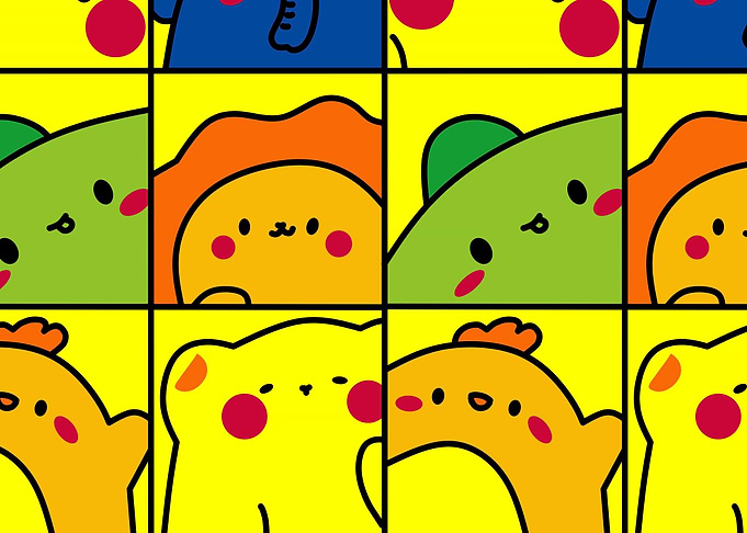cute animal draw