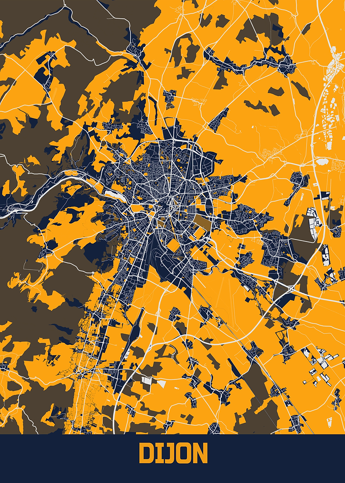 Dijon City Map