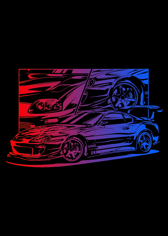 Retro Racing Car