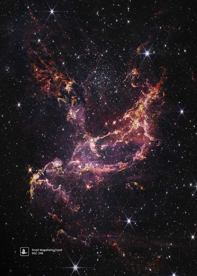 JWST NGC 346 Magellanic