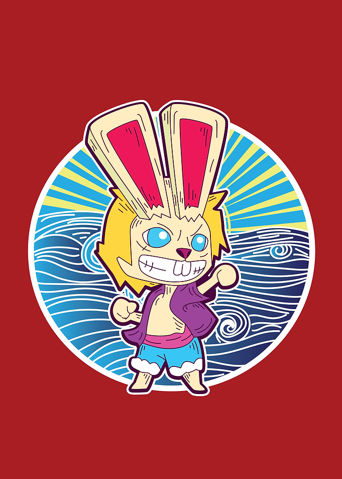 Rich rabbit for New Year