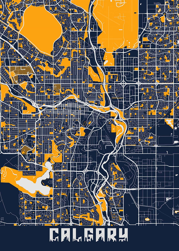 Calgary Map
