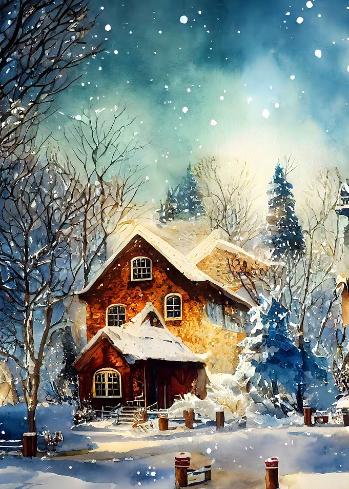 Watercolor Winter
