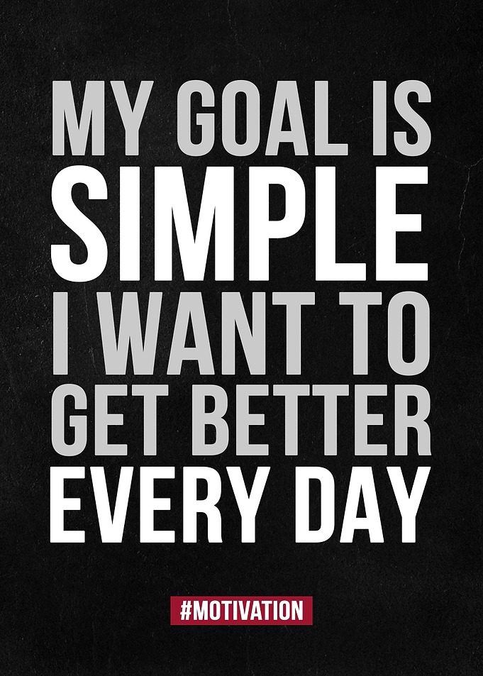 My goal is simple