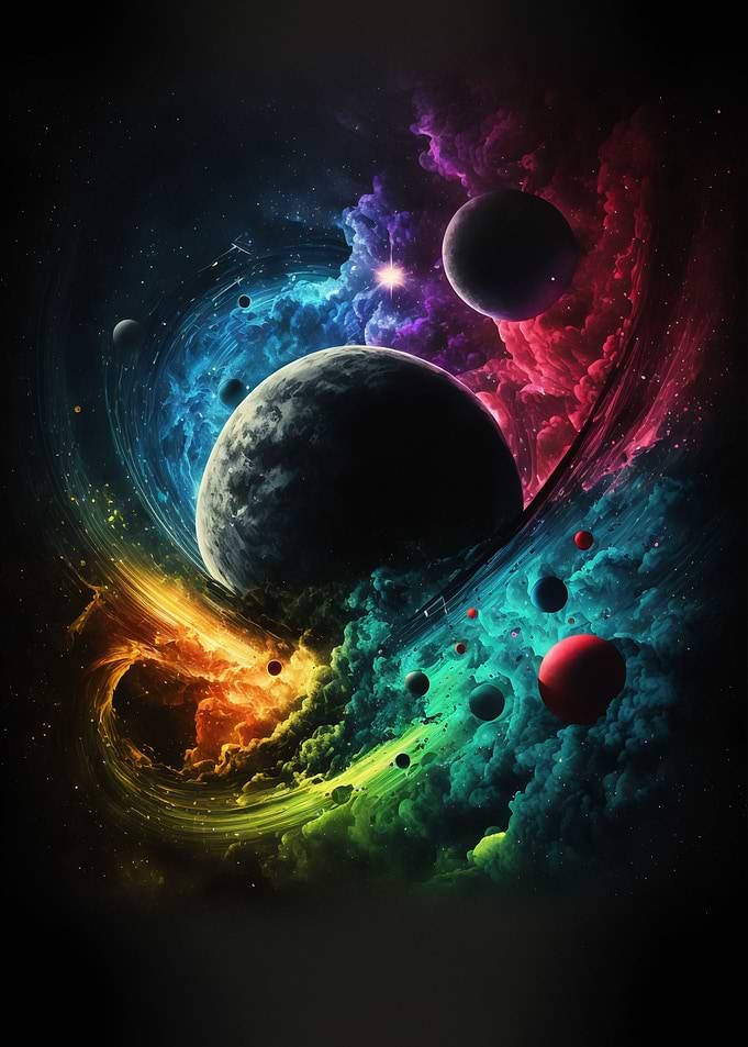 Collapsion of Planets 6