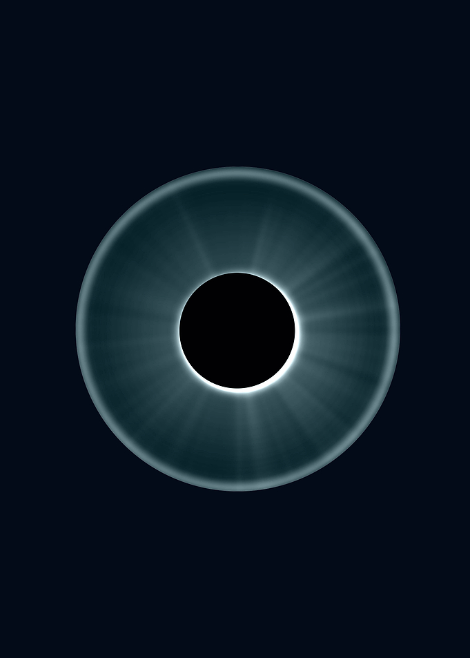 blue eye abstract