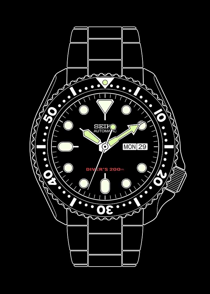 Seiko Diver SKX007