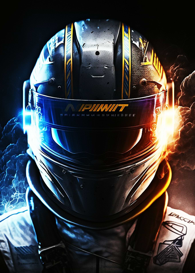 Helmet Racing Cars