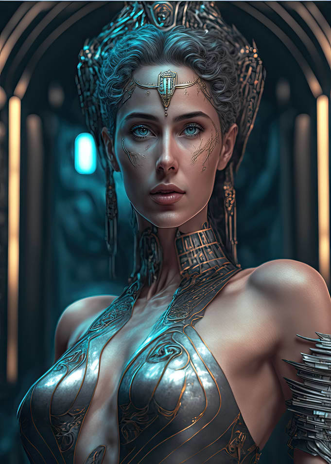 Cyberpunk Aphrodite