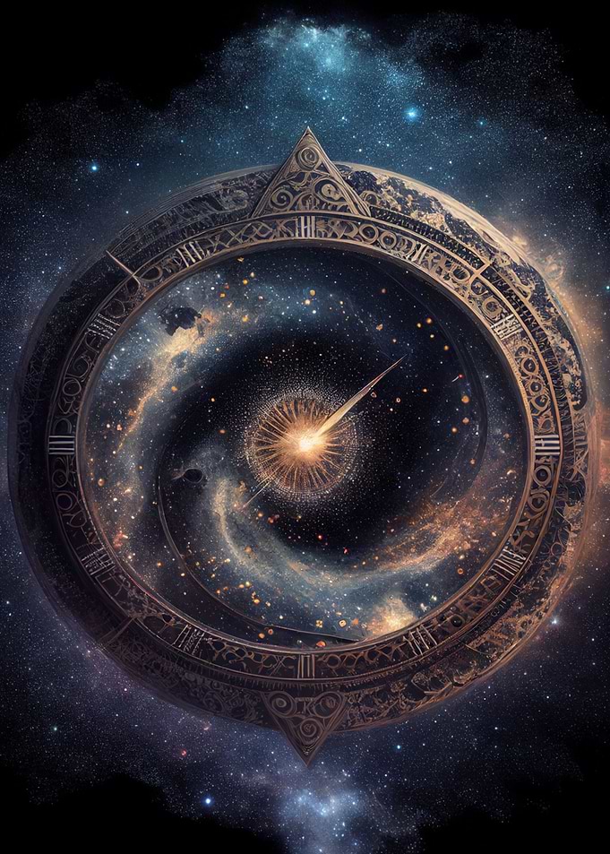 Artistic Infinity Compass