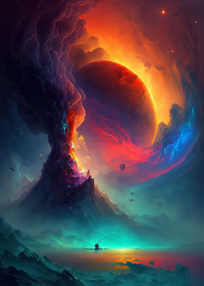 Collapsion of Planets 2