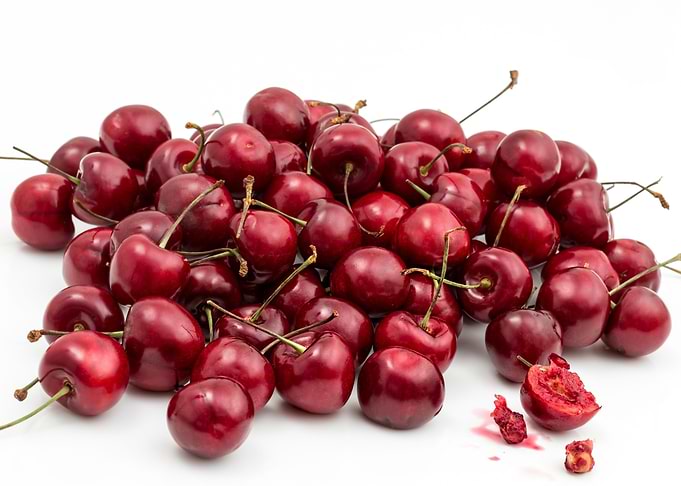red cherries