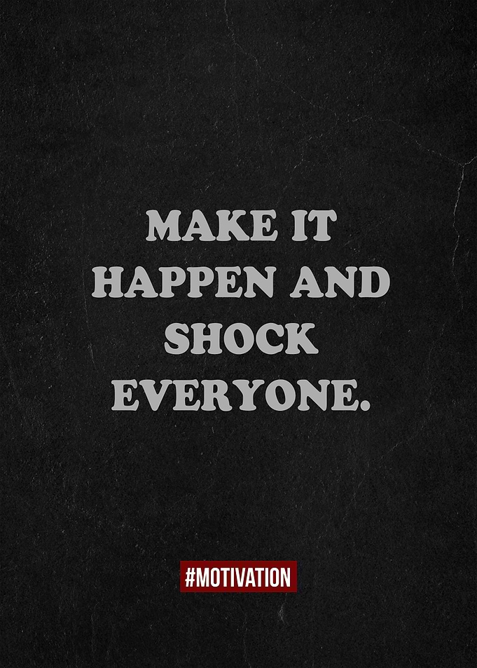 Make it happen