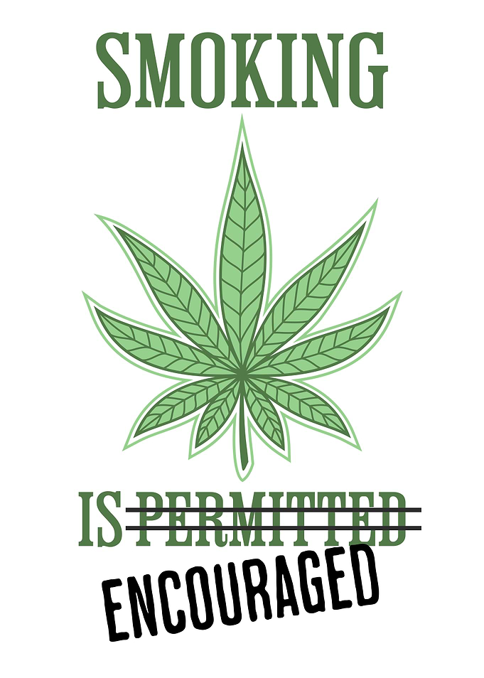 SMOKING IS ENCOURAGED
