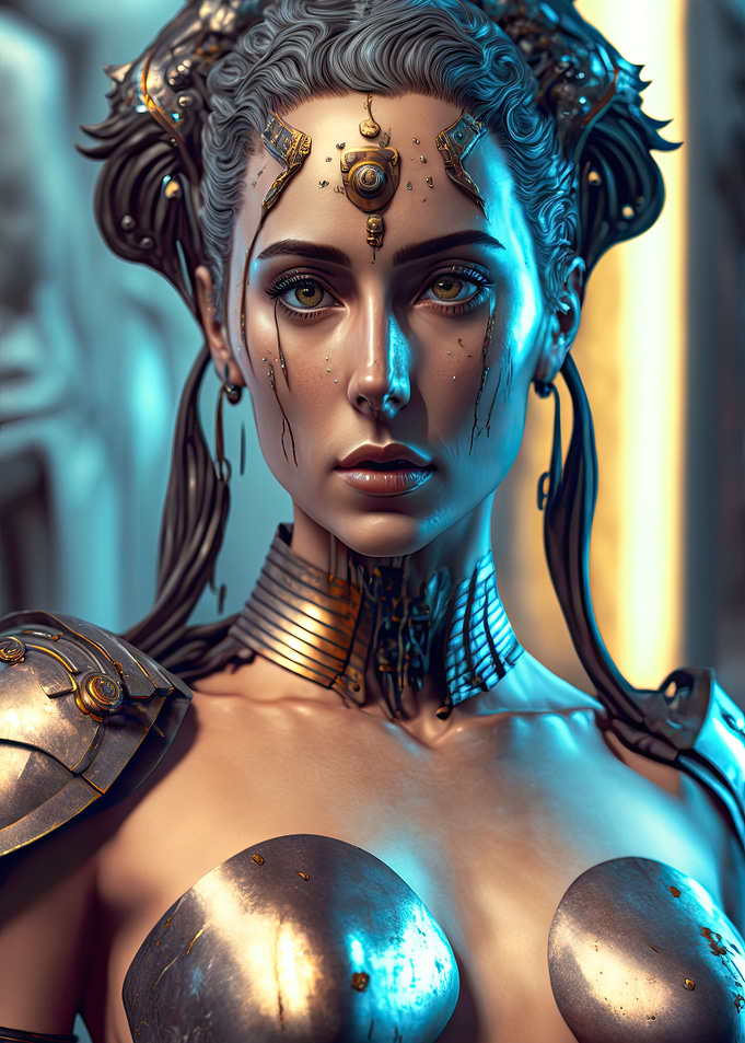 Cyberpunk Aphrodite