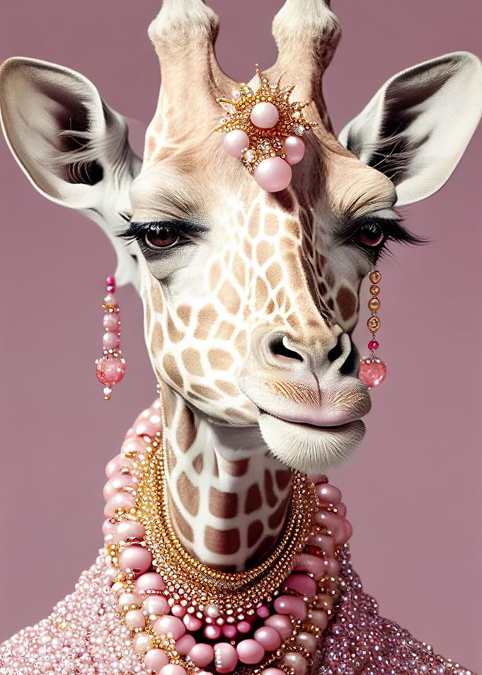 Giraffe portrait