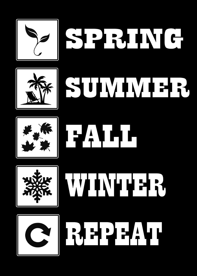 Winter Spring Summer Fall