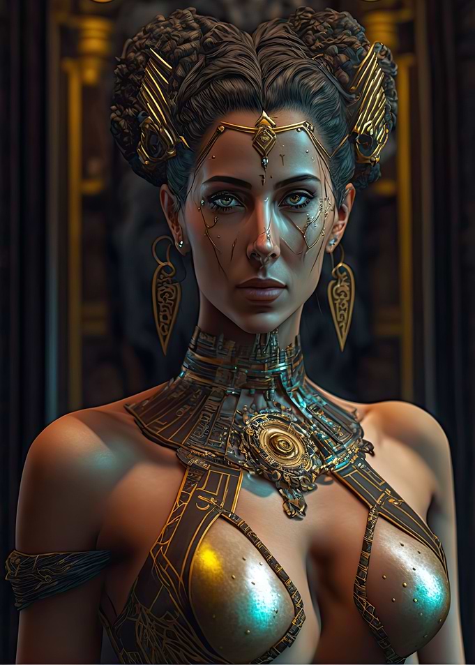 Cyberpunk Aphrodite